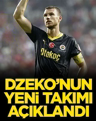 Fiorentina ile bağları koptu! Dzeko'nun yeni takımı açıklandı
