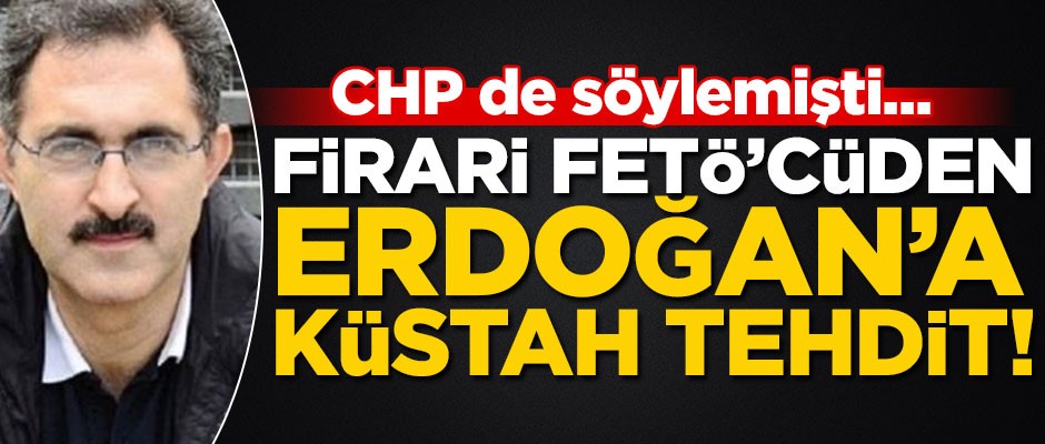 Firari FETÖ'cü Abdullah Bozkurt'tan Erdoğan'a küstah tehdit