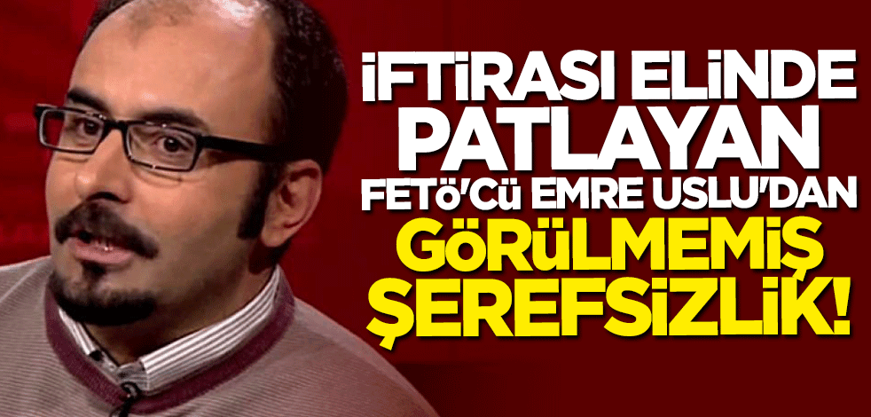Firari FETÖ'cü Emre Uslu'dan görülmemiş şerefsizlik! Bakan Koca'dan özür dilemedi