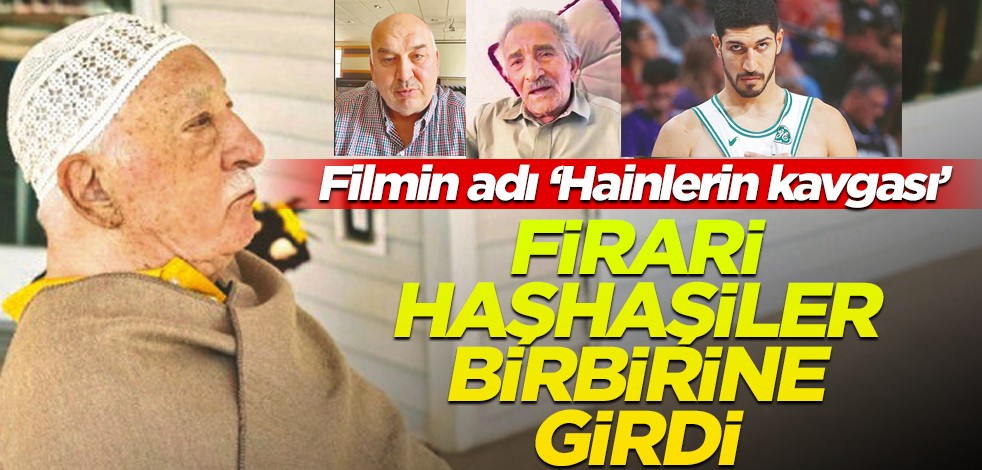 Firari haşhaşiler birbirine girdi
