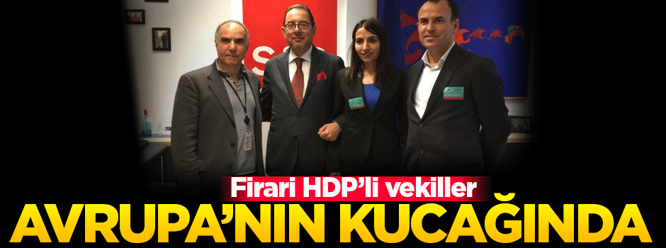 Firari HDP'liler AP'de ortaya çıktı