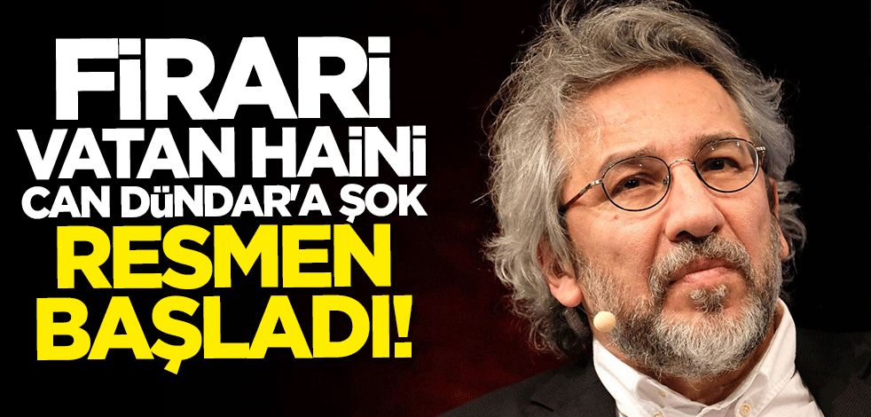 Firari vatan haini Can Dündar'ın kaçak villasında yıkım başladı