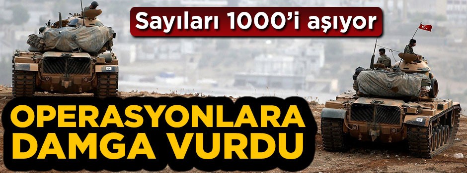 Fırat Kalkanı Harekatı ve Afrin'e damga vurdu! Sayıları 1000'i aşıyor