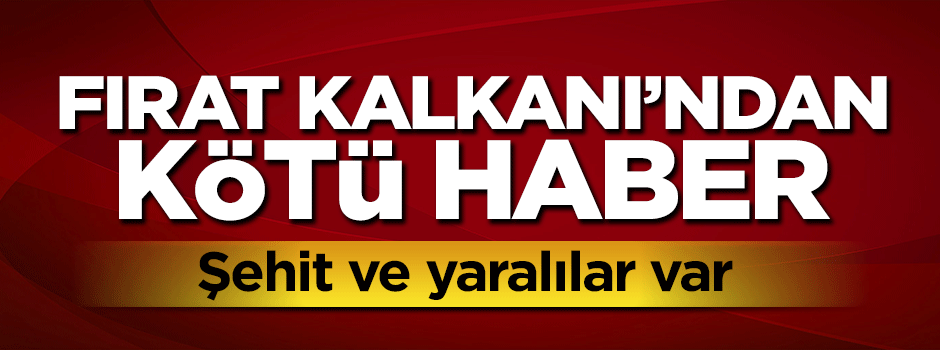 Fırat Kalkanı'ndan kötü haber geldi: 2 muhalif şehit