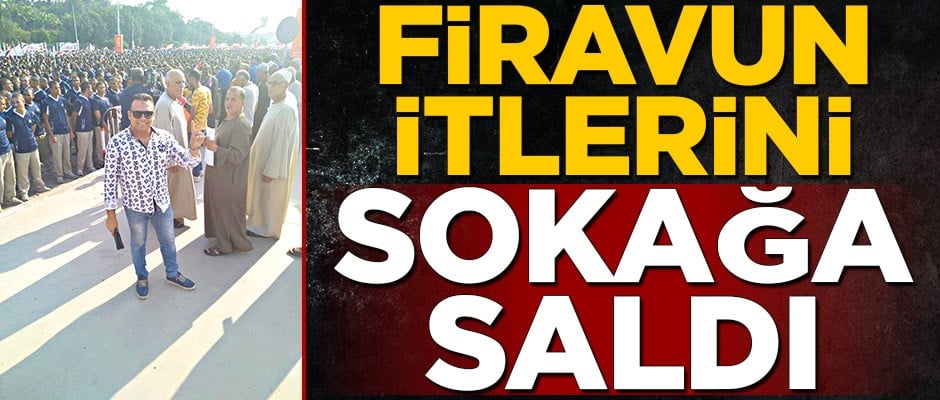 Firavun, itlerini sokağa saldı