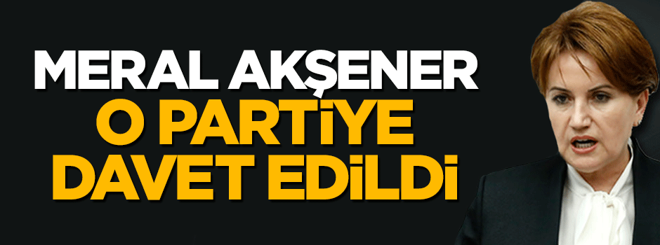 Fırıldak Sebo, Meral Akşener'i Vatan Partisi'ne davet etti