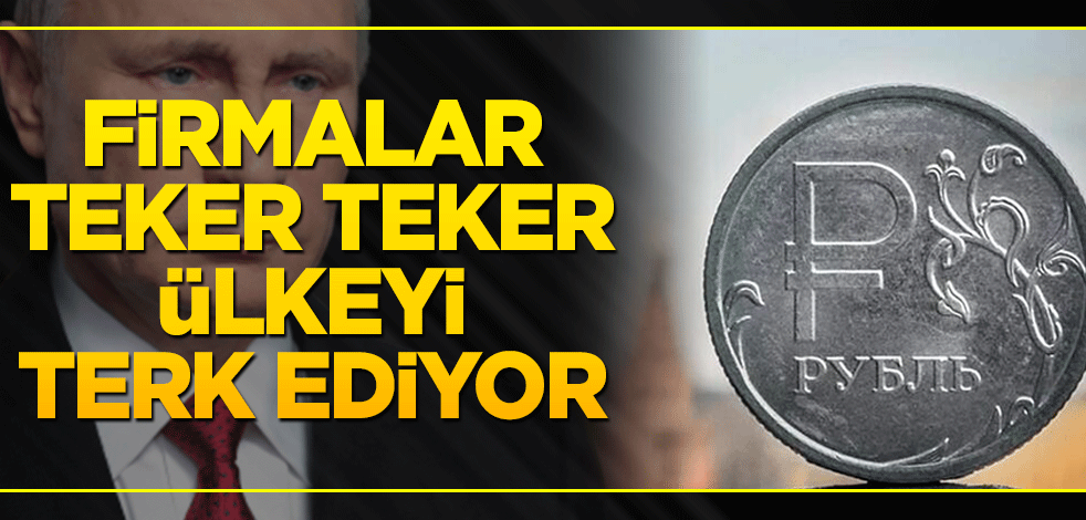 Firmalar teker teker ülkeyi terk ediyor!
