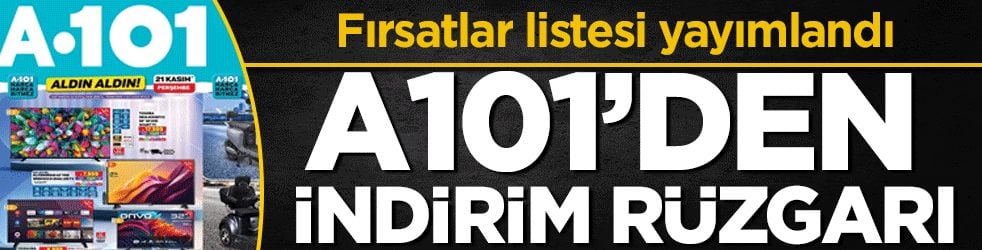  Fırsatlar listesi yayınlandı: A101'den indirim rüzgarı