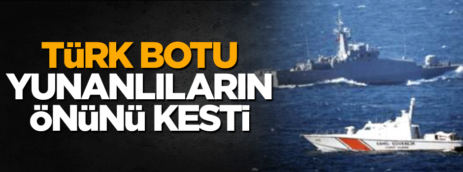 Fırtına sonrası Kardak nöbetinde gerginlik! Türk botu önünü kesti