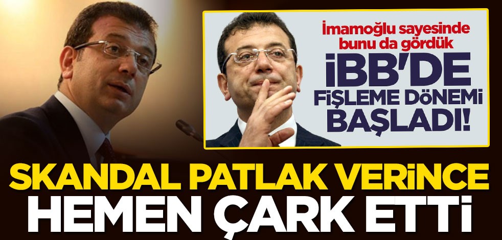 Fişleme skandalı medyaya yansıyan İBB çark etti