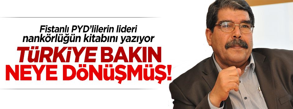 Fistanlı PYD'nin küstah Eşbaşkanı Müslim yine Türkiye'yi suçladı