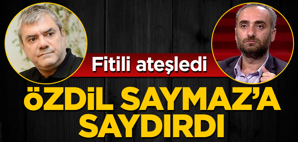 Fitili ateşledi: Yılmaz Özdil, İsmail Saymaz'a saydırdı