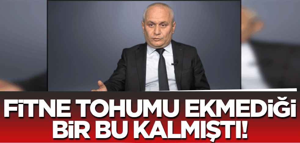 Fitne tohumu ekmediği bir bu konu kalmıştı! Cemil Kılıç'tan tepki çeken çıkış