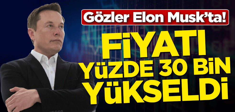Fiyatı yüzde 30 bin yükseldi! Gözler Elon Musk'ta