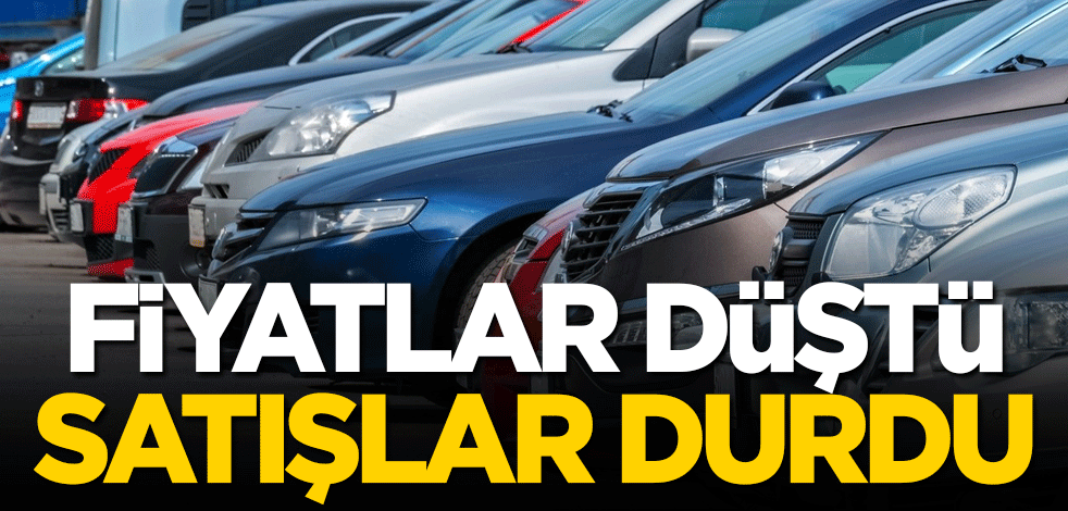 Fiyatlar düştü, satışlar durdu