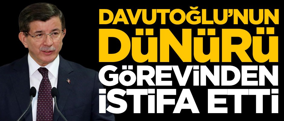 Flaş gelişme! Ahmet Davutoğlu'nun dünürü istifa etti