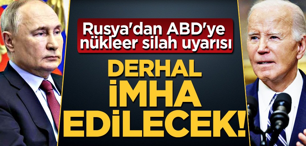 Flaş gelişme! Rusya'dan ABD'ye karşı paylaşıldı: Nükleer silah uyarısı! 'Hedefimiz olur'... İşte en son gelişmeler