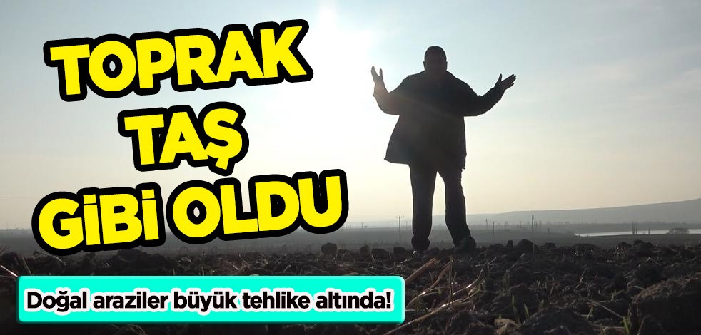 Flaş iddia! Tarımsal ve doğal araziler büyük tehlike altında: Yeşili ve doğa yok olabilir, kuraklık alarmı