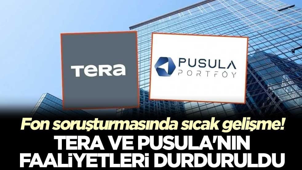 Fon soruşturmasında sıcak gelişme! Tera ve Pusula'nın faaliyetleri durduruldu