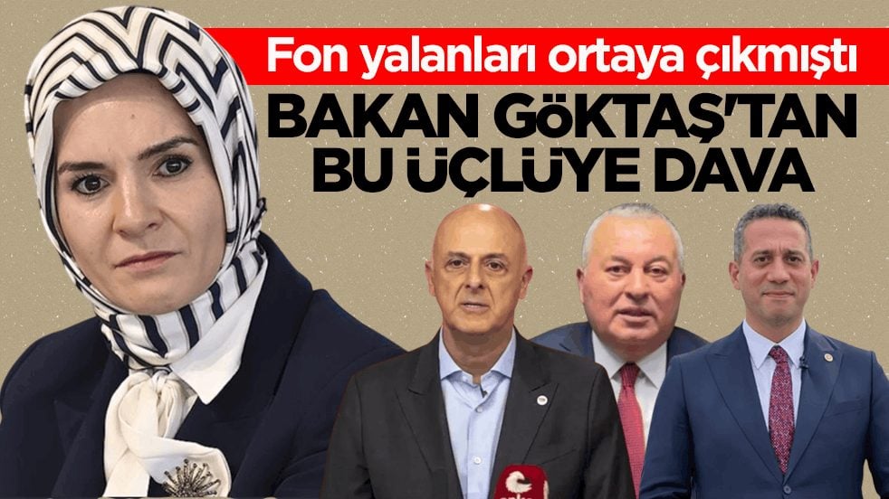 Fon yalanları ortaya çıkmıştı! Bakan Göktaş'tan üç milletvekiline suç duyurusu