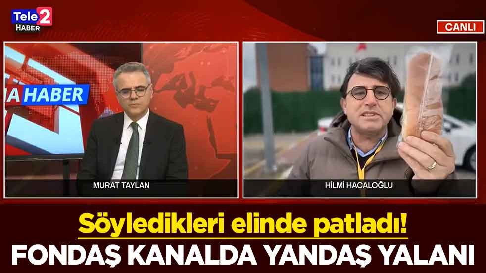 Fondaş kanalda yandaş yalanı! Söyledikleri elinde patladı
