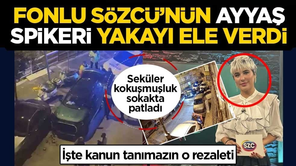 Fonlu Sözcü’nün ayyaş spikeri yakayı ele verdi: İşte kanun tanımazın o rezaleti