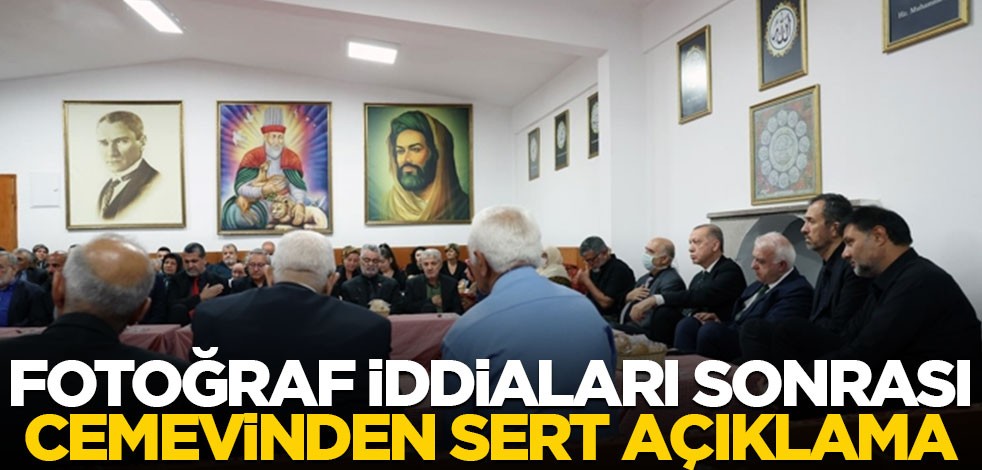 Fotoğraf iddialarının ardından cemevinden çok sert açıklama
