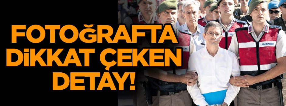 Fotoğrafta dikkat çeken detay!