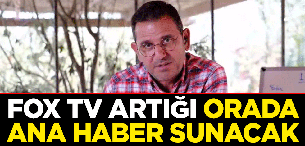 FOX TV artığı Fatih Portakal Sözcü TV'de Ana Haber'i sunacak