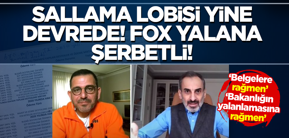 FOX TV, 'belgelere rağmen' 'çiftçi' yalan haberini devam ettirdi