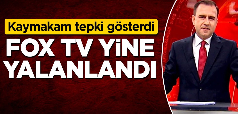 FOX TV yine yalanlandı!