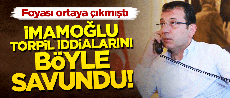Foyası ortaya çıkan İmamoğlu, torpil iddialarını böyle savundu!