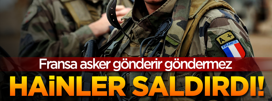 Fransa askerlerini PKK'lı teröristlerin yanına yerleştirdi!