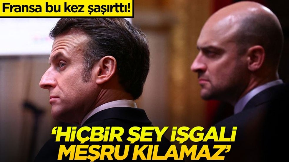 Fransa bu kez şaşırttı! 