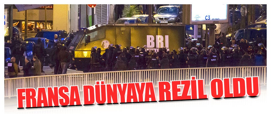 Fransa dünyaya rezil oldu