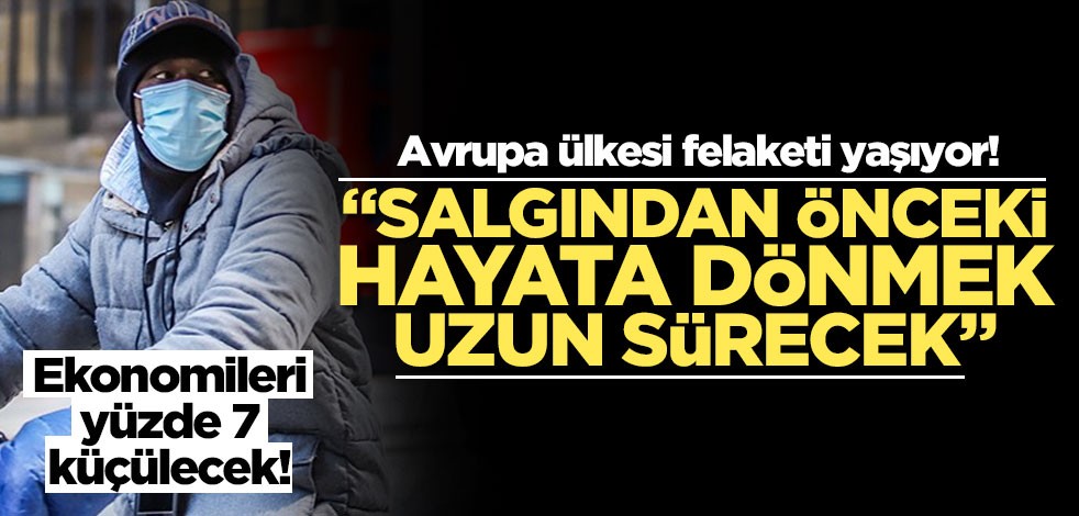 Fransa ekonomisi yüzde 7 küçülecek!