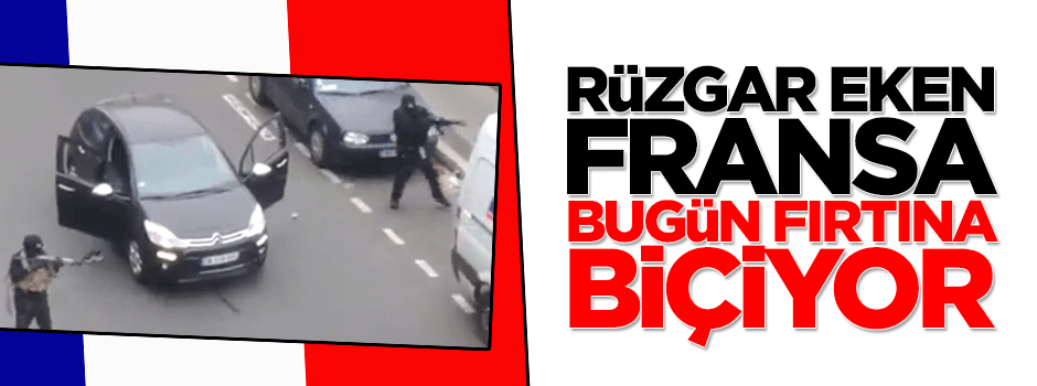 Fransa fırtına biçti