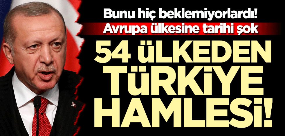 Fransa şaşkın, bunu hiç beklemiyorlardı... 54 ülkeden Türkiye hamlesi!