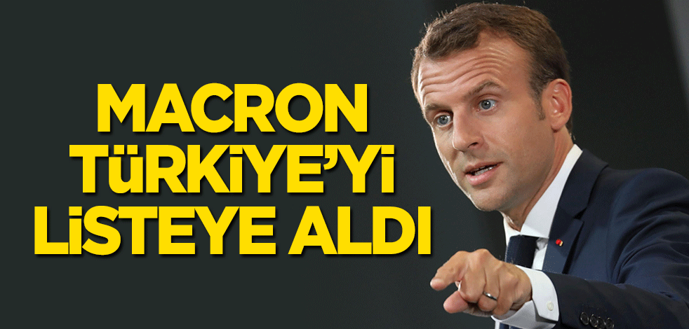 Fransa, Türkiye'yi listeye aldı!