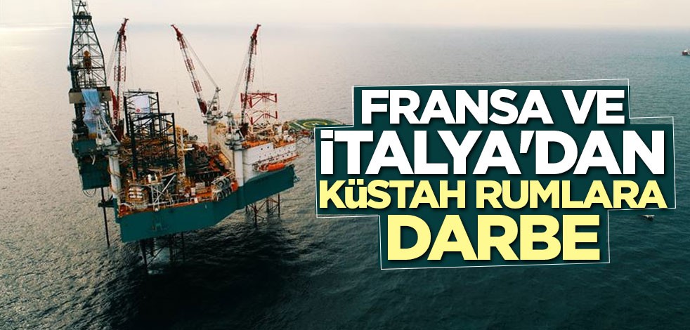 Fransa ve İtalya'dan küstah Rumlara darbe