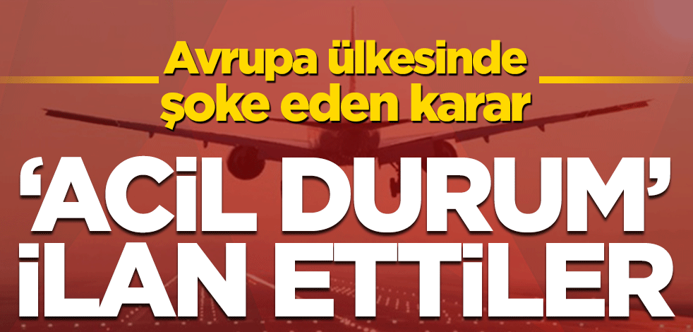 Fransa'da "acil durum" ilan edildi