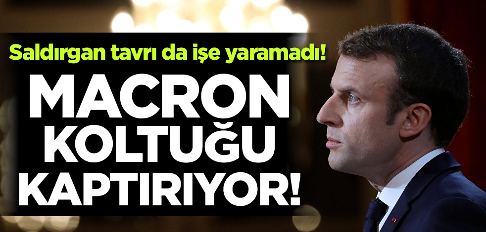 Fransa'da anketler yapıldı! Macron, koltuğu Le Pen'e kaptırıyor!