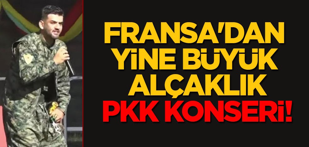 Fransa'da bir skandal daha! PKK konseri: Sesleri duyuldu! Türkiye'ye lanet sloganları atıldı! Tüm ayrıntılar