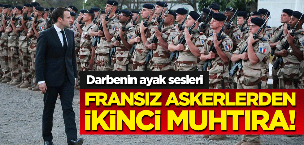 Fransa'da darbenin ayak sesleri: Fransız askerlerden ikinci muhtıra!