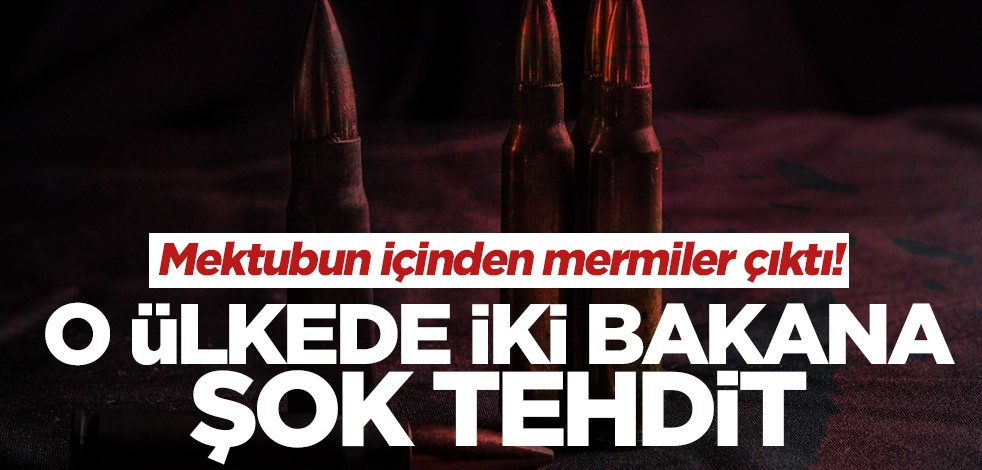 Fransa'da iki bakana ölüm tehdidi içeren mektup