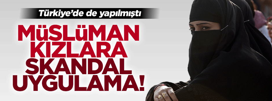 Fransa'da Müslüman kız öğrencilere 'ikna odası'!