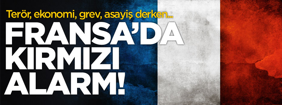 Fransa'da sağanak nedeniyle kırmızı alarm verildi