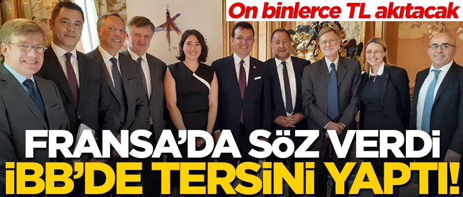 Fransa’da şeffaflık vurgusu yapan İmamoğlu, İSPARK’ı Cumhuriyet’e abone yaptı