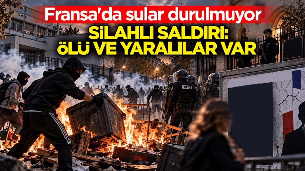 Fransa'da sular durulmuyor! Silahlı saldırı: Ölü ve yaralılar var 