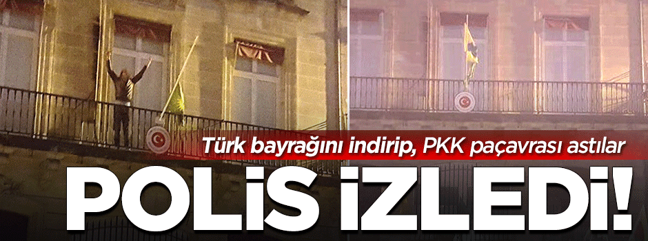 Fransa'da Türk Büyükelçiliği'ne hain saldırı!